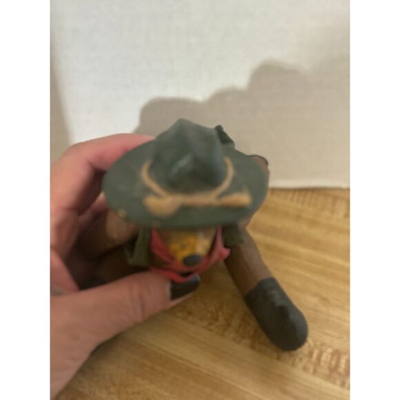 Stetson Home Classics 7" Jointed Bear Scout Camping Hiking Bear - Picture 7 of 9